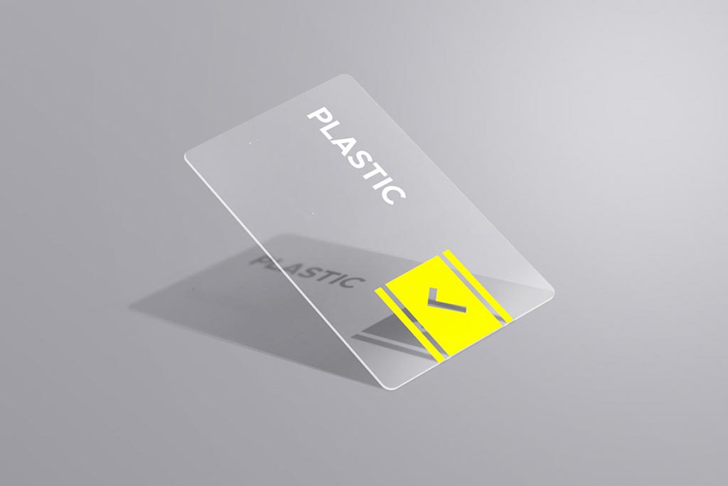 Clear Plastic Cards 1